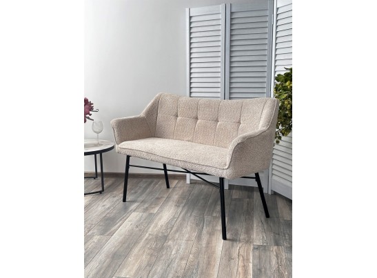 Скамья BERGAMO UF998-04 бежевый, букле / Товарный знак DISAUR в Набережных Челнах