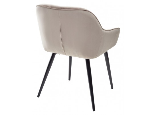 Стул BREEZE G108-10 светлый кварц/ черный каркас, велюр в Набережных Челнах