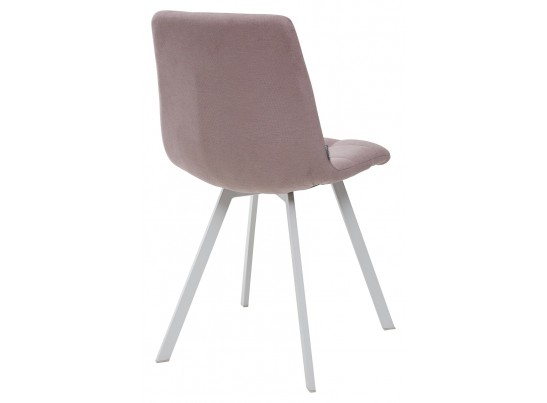 Стул CHILLI SQUARE UF860-04B сиреневый, ткань/ белый каркас в Набережных Челнах Стул CHILLI SQUARE UF860-04B сиреневый, ткань/ белый каркас в Набережных Челнах