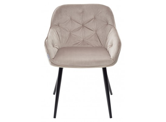 Стул BREEZE G108-10 светлый кварц/ черный каркас, велюр в Набережных Челнах