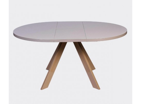 Стол МОНТЕН 120 Капучино, стекло / Капучино, в Набережных Челнах