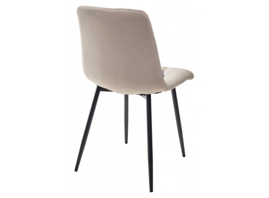 Стул CHILLI G062-13 кварцевый, велюр / черный каркас в Набережных Челнах