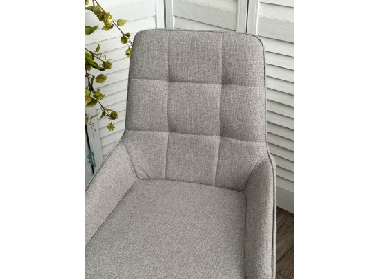 Стул CARACAS Barrel-83 Серый, ткань / черный каркас Товарный знак DISAUR в Набережных Челнах Стул CARACAS Barrel-83 Серый, ткань / черный каркас Товарный знак DISAUR в Набережных Челнах