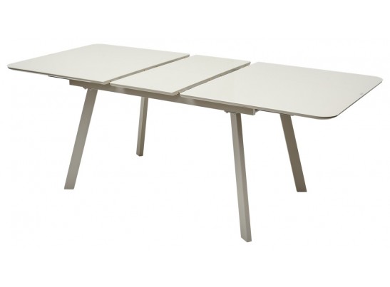 Стол ARUBA 160 CAPPUCСINO/CAPPUCСINO глянцевое стекло в Набережных Челнах