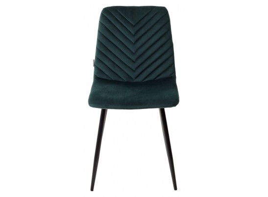 Стул DUKE BLUVEL-78 GREEN, велюр / черный каркас в Набережных Челнах