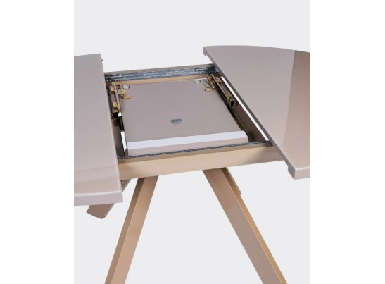 Стол МОНТЕН 120 Капучино, стекло / Капучино, в Набережных Челнах