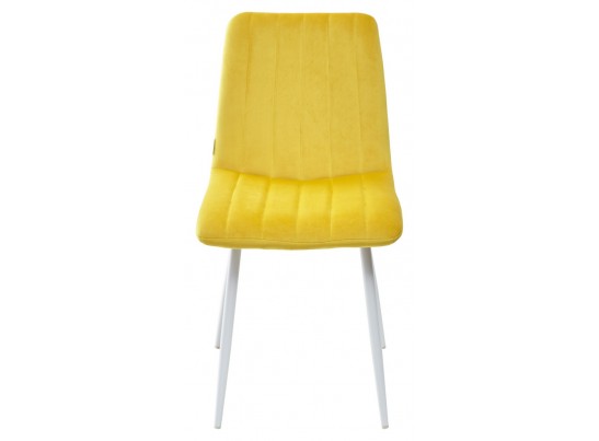 Стул DUBLIN G108-22 золотая осина, велюр / белый каркас в Набережных Челнах