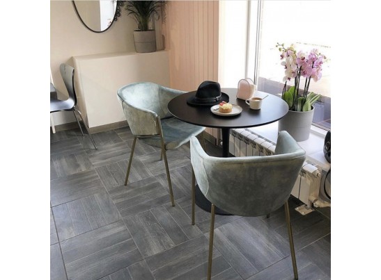 Стул DILL PK6015-16 (VBP216) античный зеленый, велюр/ золотой каркас, в Набережных Челнах