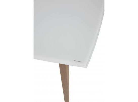 Стол ELIOT 140 Super white glass+Wood в Набережных Челнах
