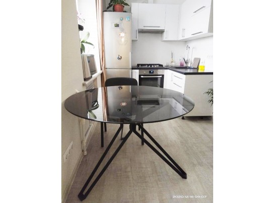 Стол VENETO D110 дымчатый в Набережных Челнах