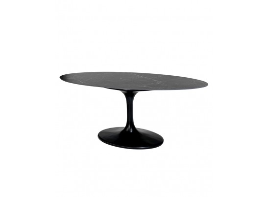 Стол AVOLA 180 MATT BLACK MARBLE SOLID CERAMIC / BLACK в Набережных Челнах