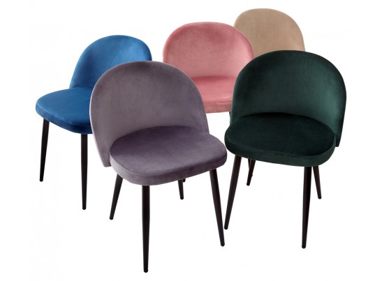 Стул DISCO UF910-01 LATTE, велюр в Набережных Челнах