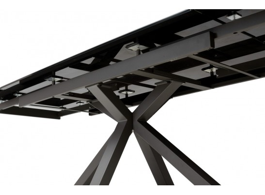 Стол ALTO 160 KL-136 Серый мрамор матовый, итальянская керамика/ GREY1 каркас в Набережных Челнах