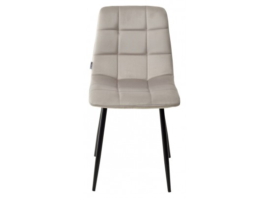 Стул CHILLI G062-37 серый шелк, велюр / черный каркас в Набережных Челнах