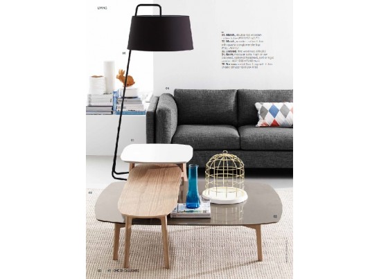 Стол журн. MATCH CS/5084-D,P94 TOP WH/P12 TOP/P12 BASE SMOKE в Набережных Челнах