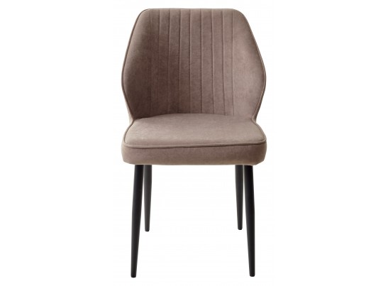 Стул VENA, цвет B5 Капучино, велюр/ черный каркас в Набережных Челнах
