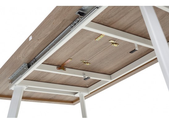 Стол BRICK M 120 Дуб Трюфель/ Белый в Набережных Челнах