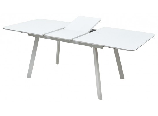 Стол ARUBA 160 WHITE/cупер белое глянцевое стекло в Набережных Челнах