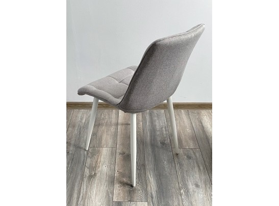 Стул CHIC VF-19/ VF-20 светло-серый/ серый, ткань/ белый каркас в Набережных Челнах