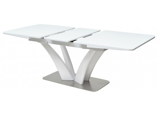 Стол FREYA 160 WHITE GLASS белый глянец в Набережных Челнах Стол FREYA 160 WHITE GLASS белый глянец в Набережных Челнах