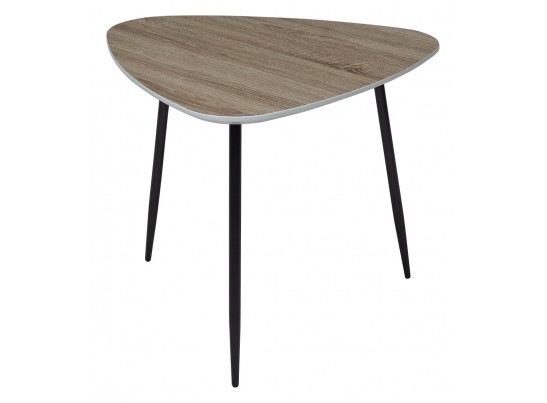 Стол журнальный WOOD 62S #4 дуб серо-коричневый винтажный M-city в Набережных Челнах