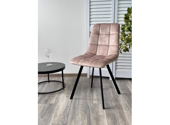 Стул CHILLI SQUARE UF912-10B античный бежевый, велюр без "пальчиковый"/ черный каркас в Набережных Челнах Стул CHILLI SQUARE UF912-10B античный бежевый, велюр без "пальчиковый"/ черный каркас в Набережных Челнах