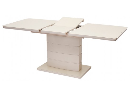 Стол ALTA 120 BEIGE / супер бежевое глянцевое стекло в Набережных Челнах Стол ALTA 120 BEIGE / супер бежевое глянцевое стекло в Набережных Челнах