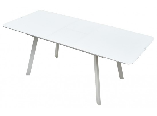 Стол ARUBA 160 WHITE/cупер белое глянцевое стекло в Набережных Челнах