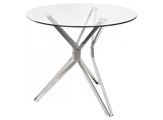 Стол RIGA D90 прозрачный в Набережных Челнах