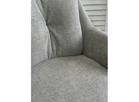 Стул DORE Garna-018 серый, ткань / черный каркас, ®DISAUR в Набережных Челнах