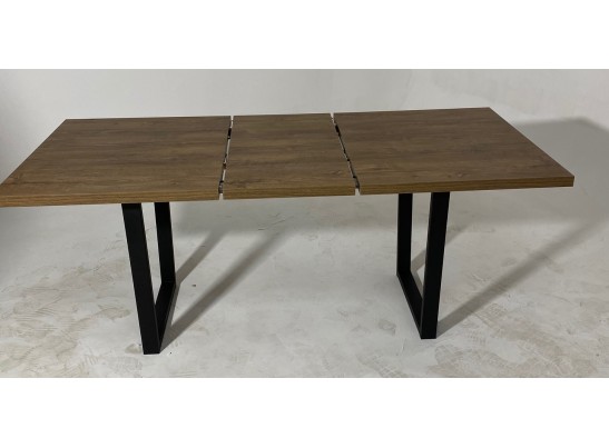 Стол ЛОФТ 138 Дуб Канзас/ Черный в Набережных Челнах