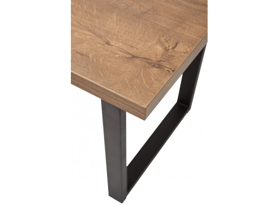 Стол ЛОФТ 138 Дуб Канзас/ Черный в Набережных Челнах