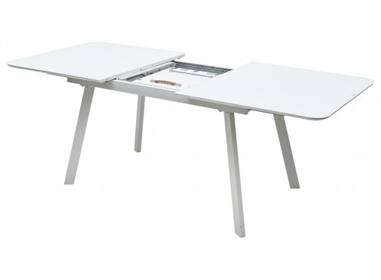 Стол ARUBA 160 WHITE/cупер белое глянцевое стекло в Набережных Челнах