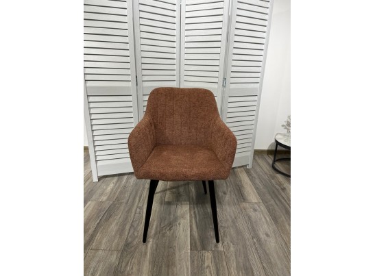 Стул BRANDY WZ2042-08 бронзовый фактурный велюр/ черный каркас в Набережных Челнах Стул BRANDY WZ2042-08 бронзовый фактурный велюр/ черный каркас в Набережных Челнах
