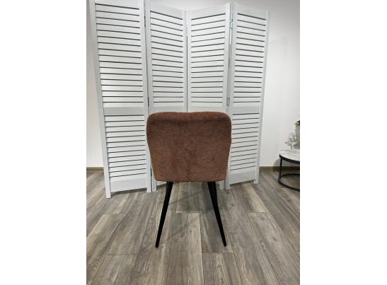 Стул BRANDY WZ2042-08 бронзовый фактурный велюр/ черный каркас в Набережных Челнах Стул BRANDY WZ2042-08 бронзовый фактурный велюр/ черный каркас в Набережных Челнах