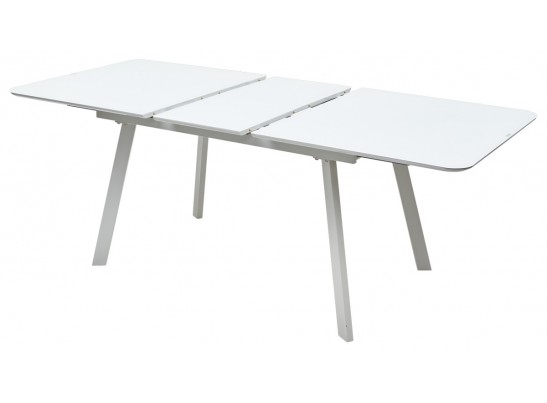 Стол ARUBA 160 WHITE/cупер белое глянцевое стекло в Набережных Челнах