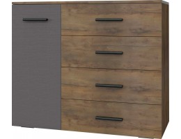 Комод без приставки Куба Таксус/Вольфрам