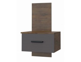 Тумба прикроватная Bravo Куба Таксус/Вольфрам